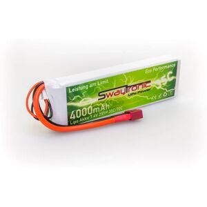 Swaytronic 7640159366201 Batterie - LiPo 2S, Eco-performance, 4000mAh Swaytronic 7640159366201 Batterie - LiPo 2S, Eco-performance, 4000mAh