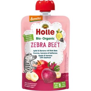 Holle Bio Fruchtpüree - Apfel, Banane, Rote Bete - 150g Holle Bio Fruchtpüree - Apfel, Banane, Rote Bete - 150g