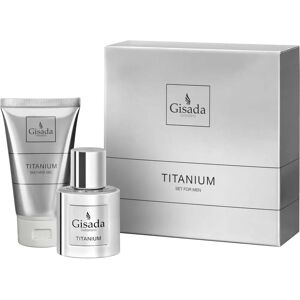 Gisada Titanium Gift Set M - Perfume & Shower Gel - Gift for Men Gisada Titanium Gift Set M - Perfume & Shower Gel - Gift for Men