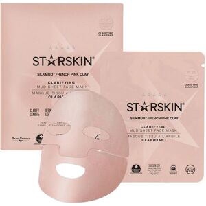 Starskin Pink Clay Silkmud - Purifying Sheet Mask Starskin Pink Clay Silkmud - Purifying Sheet Mask