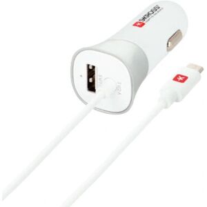 Caricabatterie Skross 2.900617 - Micro USB, Doppio USB, Argento Caricabatterie Skross 2.900617 - Micro USB, Doppio USB, Argento