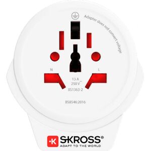 Skross 1500268 Adaptateur de voyage - Universel, 2-3 Pôles, USB Skross 1500268 Adaptateur de voyage - Universel, 2-3 Pôles, USB