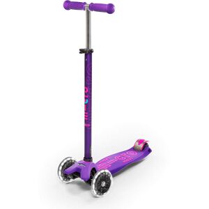 Micro Mobility Maxi Micro Deluxe Scooter LED per Bambini - Viola Micro Mobility Maxi Micro Deluxe Scooter LED per Bambini - Viola