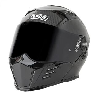 Casque Modular Simpson Darksome Carbone - Publicité Casque Modular Simpson Darksome Carbone - Publicité