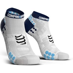 Compressport Pro Racing v3.0 Laufhohe Wei-Blau Socken - Laufsocken Compressport Pro Racing v3.0 Laufhohe Wei-Blau Socken - Laufsocken