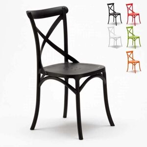 Ahd Amazing Home Design - Chaise Vintage de Cuisine - Noir - Publicité Ahd Amazing Home Design - Chaise Vintage de Cuisine - Noir - Publicité