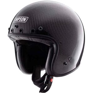 Casque Jet Simpson Chopper en Carbone - Type Moto - Publicité Casque Jet Simpson Chopper en Carbone - Type Moto - Publicité