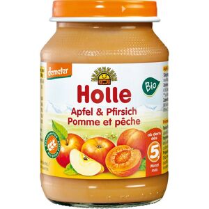 Holle Comida orgânica para bebês - Maçã Pêssego - 190g Holle Comida orgânica para bebês - Maçã Pêssego - 190g