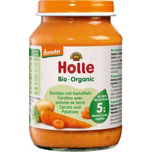 Holle Alimentos orgânicos para bebês de cenoura e batata Holle Alimentos orgânicos para bebês de cenoura e batata