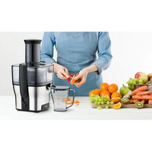 Trisa Pure Juice - Noir, Argent - Centrifugeuse - Publicité Trisa Pure Juice - Noir, Argent - Centrifugeuse - Publicité