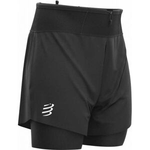 Shorturi de trail 2 în 1 fără marcă - Negru S Shorturi de trail 2 în 1 fără marcă - Negru S