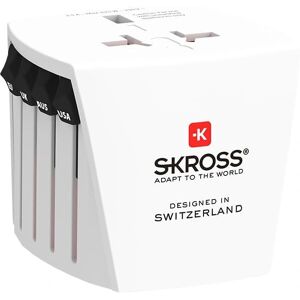 Skross Reistoesteker - Wereldreisadapter voor meer dan 220 landen Skross Reistoesteker - Wereldreisadapter voor meer dan 220 landen