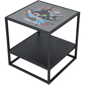 roba Minecraft Přenosný stolek - 45x45x48cm - černý - Dřevo / Kov - Přenosný stolek roba Minecraft Přenosný stolek - 45x45x48cm - černý - Dřevo / Kov - Přenosný stolek