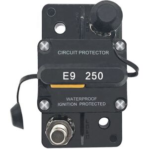 Swaytronic 7640370545126 disjoncteur - 250A DC 12-48V - IP67 - Réinitialisation manuelle - Publicité Swaytronic 7640370545126 disjoncteur - 250A DC 12-48V - IP67 - Réinitialisation manuelle - Publicité