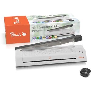 Peach 511057 Laminator - Kalt/Heiß, 250 mm/min, Weiß - Laminator Peach 511057 Laminator - Kalt/Heiß, 250 mm/min, Weiß - Laminator