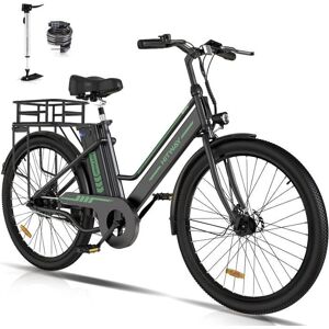 Vélo électrique HITWAY - 26 pouces VAE, 250W, Assistance pédalage, Noir - Publicité Vélo électrique HITWAY - 26 pouces VAE, 250W, Assistance pédalage, Noir - Publicité