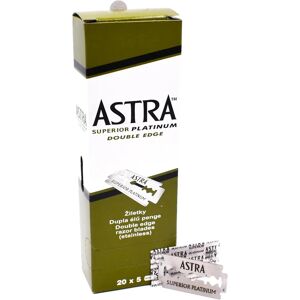 Astra Superior Platinum Double Edge Razor Blades - Green - Razors & Blades Astra Superior Platinum Double Edge Razor Blades - Green - Razors & Blades