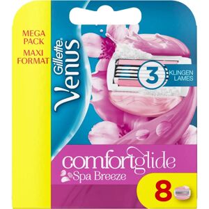 Gillette Venus ComfortGlide Spa Breeze Razor Blades - Women Gillette Venus ComfortGlide Spa Breeze Razor Blades - Women