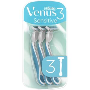 Gillette Venus 3 Sensitive - Rasierer für Frauen - 3er Pack Gillette Venus 3 Sensitive - Rasierer für Frauen - 3er Pack