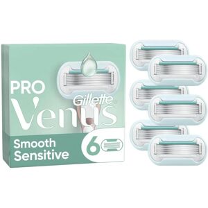 Gillette Venus Deluxe Sensitive Rakhyvlar - 6 Pack Gillette Venus Deluxe Sensitive Rakhyvlar - 6 Pack