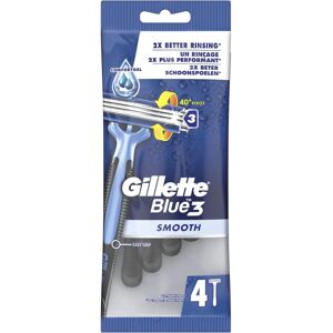 Rasoirs jetables Gillette Blue3 - Pack de 4 - Publicité Rasoirs jetables Gillette Blue3 - Pack de 4 - Publicité