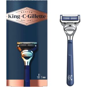 Gillette King C Navalha de Pescoço Azul - Navalha Gillette King C Navalha de Pescoço Azul - Navalha