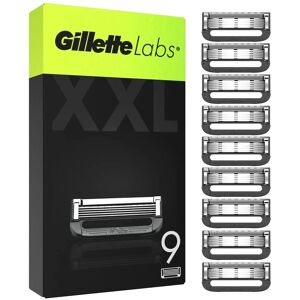 Gillette Labs Black & Gold Razor with 18 Blades & Gel - Razor Gillette Labs Black & Gold Razor with 18 Blades & Gel - Razor