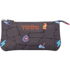 Totto School Pencil Case - Multi-color - 3 Compartments - School Type Totto School Pencil Case - Multi-color - 3 Compartments - School Type
