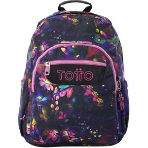 Mochila Totto - Galaxia de flores - Acuarela - Duradera - Unisex Mochila Totto - Galaxia de flores - Acuarela - Duradera - Unisex