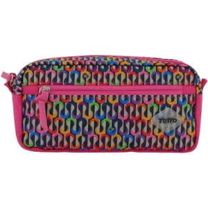 Totto Laus Pencil Case - Multiple Compartments - Original Prints - 23.5x12x7.5cm - Pencil Case Totto Laus Pencil Case - Multiple Compartments - Original Prints - 23.5x12x7.5cm - Pencil Case