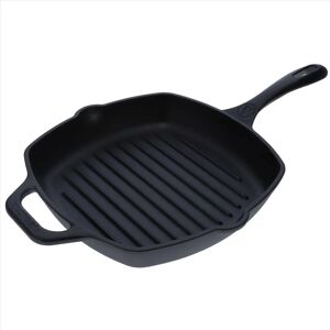 Poêle en Fonte Émaillée Victoria - 25x25cm - Résistante à la Chaleur - Compatible Tous Cuiseurs - Publicité Poêle en Fonte Émaillée Victoria - 25x25cm - Résistante à la Chaleur - Compatible Tous Cuiseurs - Publicité