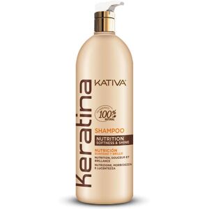 Kativa Keratin Shampoo - Pflege 1000ml - Shampoo Kativa Keratin Shampoo - Pflege 1000ml - Shampoo