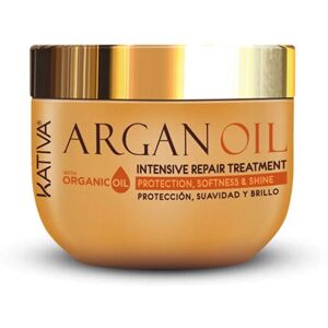 Kativa Huile d'Argan Traitement Réparateur Intensif - Masque capillaire - Publicité Kativa Huile d'Argan Traitement Réparateur Intensif - Masque capillaire - Publicité