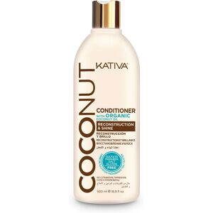 Kativa Coconut Conditioner - Hair Reconstruction & Shine 500ml Kativa Coconut Conditioner - Hair Reconstruction & Shine 500ml