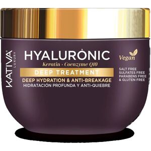 Kativa Traitement Profond à l'Acide Hyaluronique, Kératine & Coenzyme Q10 Kativa Traitement Profond à l'Acide Hyaluronique, Kératine & Coenzyme Q10