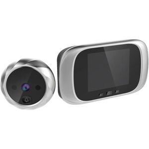 Ahlsen - Mirilla digital - Pantalla LCD de 2,8" - Gran angular de 90° - Visión nocturna IR - Cámara Ahlsen - Mirilla digital - Pantalla LCD de 2,8" - Gran angular de 90° - Visión nocturna IR - Cámara