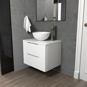 NES Home Lyndon White 600mm Bathroom Vanity - Bathroom Vanity NES Home Lyndon White 600mm Bathroom Vanity - Bathroom Vanity