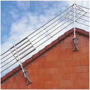 Kit protezione tetto Matisère - Guardrail 3m - Barriera di sicurezza per tetti Kit protezione tetto Matisère - Guardrail 3m - Barriera di sicurezza per tetti