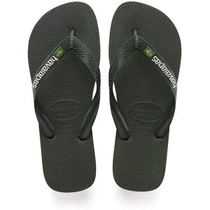 Havaianas Brazil Logo - Green Olive Havaianas Brazil Logo - Green Olive