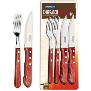 Tramontina Modelo 29899-162 - Juego de Cubiertos - Acero Inoxidable y caoba Tramontina Modelo 29899-162 - Juego de Cubiertos - Acero Inoxidable y caoba