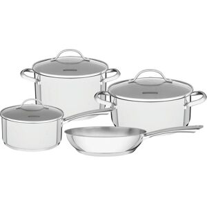 Tramontina 4 Piece Saucepan Set Grey - Cookware Set Tramontina 4 Piece Saucepan Set Grey - Cookware Set