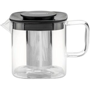 Tramontina Black 600ml Glass Teapot - Teapot - 12 cups Tramontina Black 600ml Glass Teapot - Teapot - 12 cups