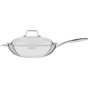 Tramontina Stainless Steel Wok 32cm - Tri-ply, 5.2L - All Cooktops Tramontina Stainless Steel Wok 32cm - Tri-ply, 5.2L - All Cooktops