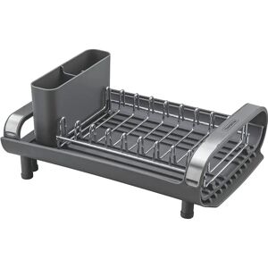 Tramontina Brand Model Compact Graphite Gray Dish Rack - Small Kitchen Essential Tramontina Brand Model Compact Graphite Gray Dish Rack - Small Kitchen Essential