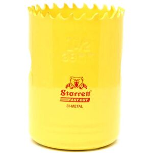 Starrett FCH0112 38mm Bi-Metal Hole Saw - Fast Cut Durable Starrett FCH0112 38mm Bi-Metal Hole Saw - Fast Cut Durable