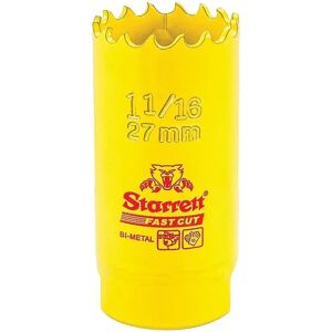 Starrett Metal Drilling Crown - Fast Cut - 41mm - Metal drilling crown Starrett Metal Drilling Crown - Fast Cut - 41mm - Metal drilling crown