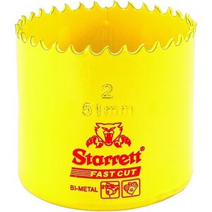 Starrett FCH0200 Bi-Metal Hole Saw - 51mm - Durable, Fast Cut Starrett FCH0200 Bi-Metal Hole Saw - 51mm - Durable, Fast Cut