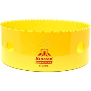 Starrett FCH0412 114mm Hole Saw - Bi-Metal Fast Cut Starrett FCH0412 114mm Hole Saw - Bi-Metal Fast Cut