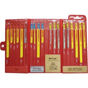 Starrett BU4 Assortment Pack of HSS Bi-Metal Unique Jig Saw Blades - Jigsaw Blades Starrett BU4 Assortment Pack of HSS Bi-Metal Unique Jig Saw Blades - Jigsaw Blades
