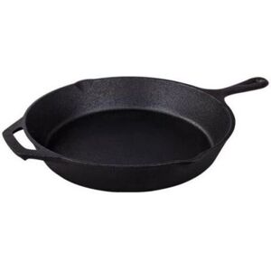 Tramontina Pre-Seasoned Cast Iron Skillet Pan - 30cm Black Tramontina Pre-Seasoned Cast Iron Skillet Pan - 30cm Black